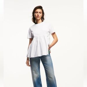 Zara white tshirt- new